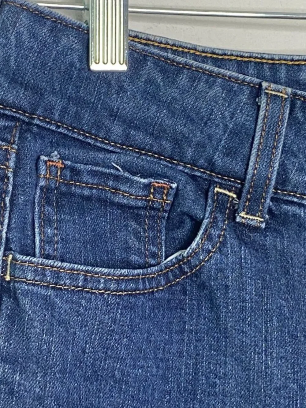 VTG Old Navy The Diva Jeans Ankle Mid Rise Stretch Retro Vibe Medium Wash Sz 10